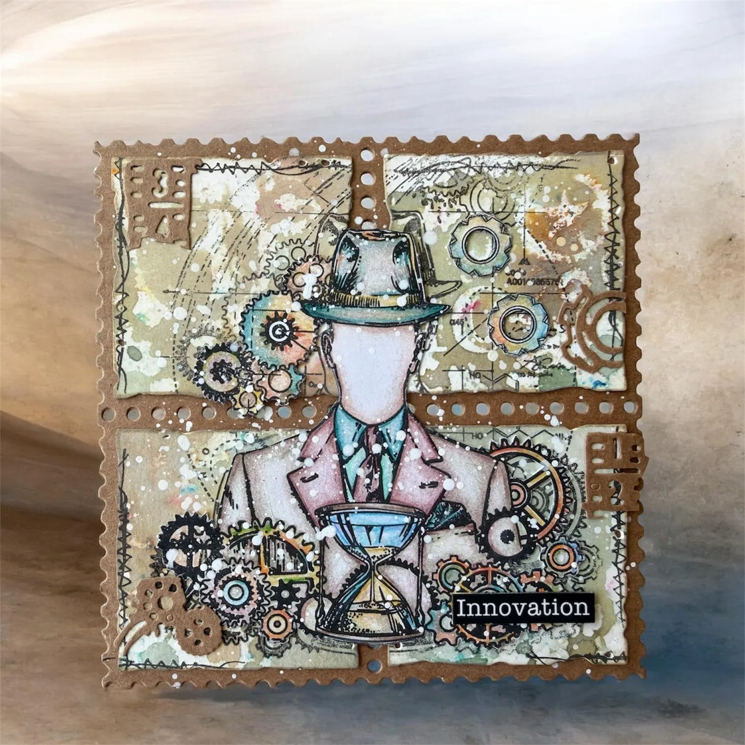 AALL and Create PC-270 Steamheart Schablone 15x15 cm Mylar