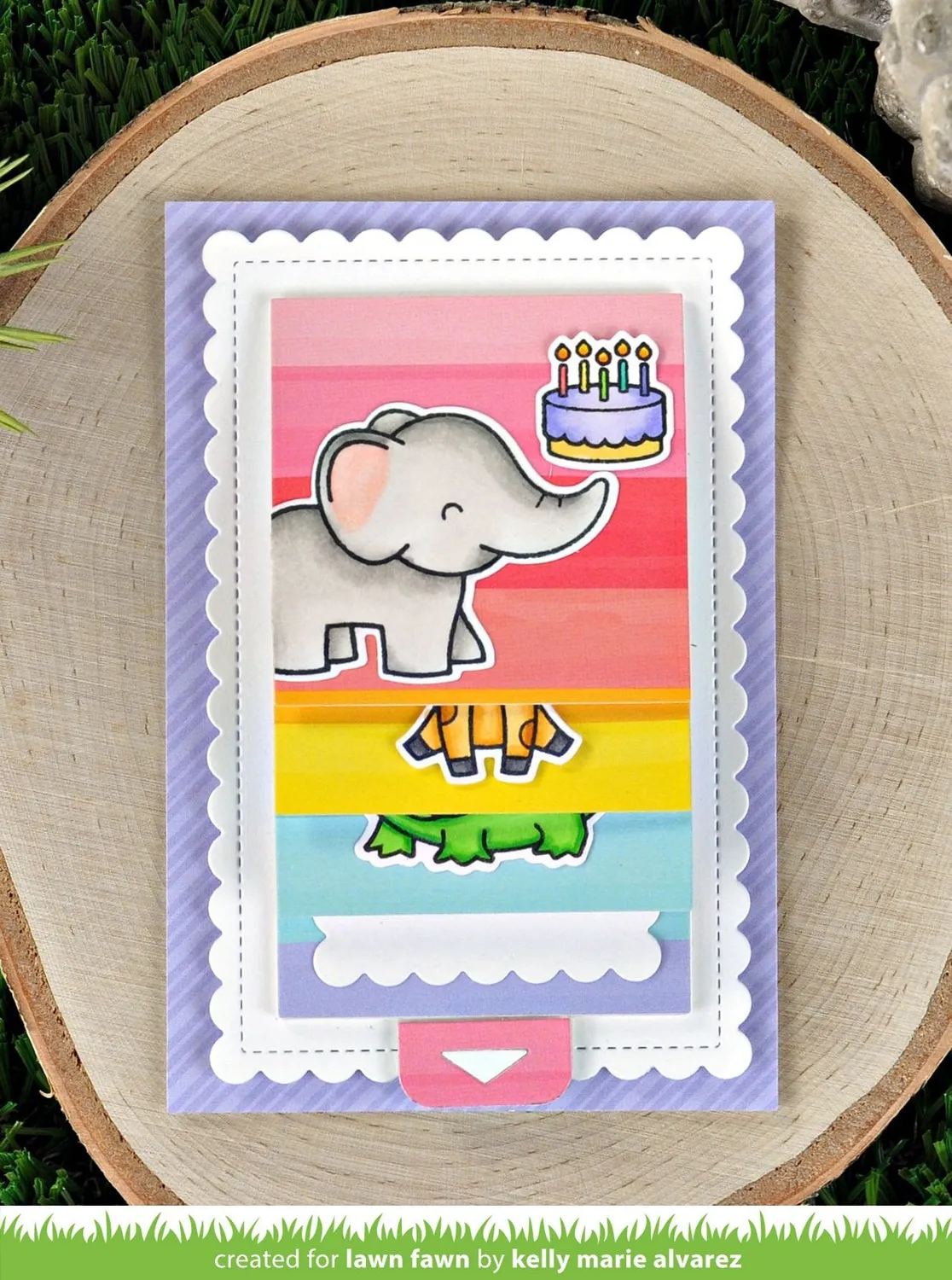 Lawn Fawn Lawn Cuts Flippin Awesome Add-On Stanzschablonen interaktiv