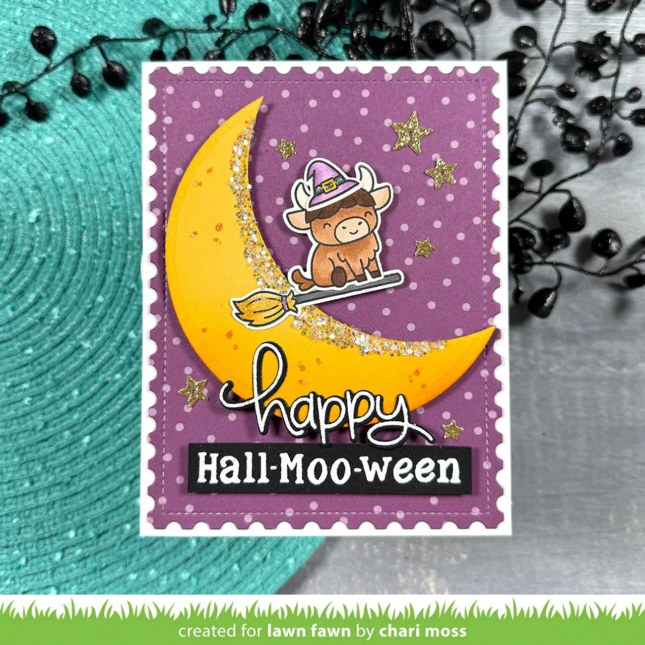 Lawn Fawn All the Witch Hats Stempelset Halloween