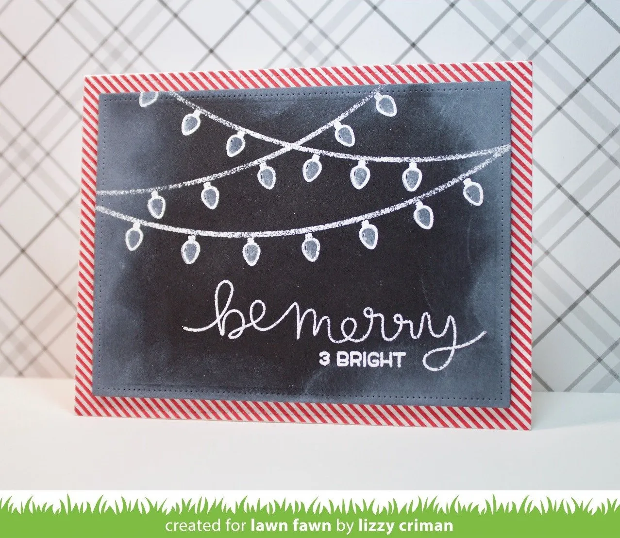 Lawn Fawn Winter Big Scripty Words Stempel 2 Motive