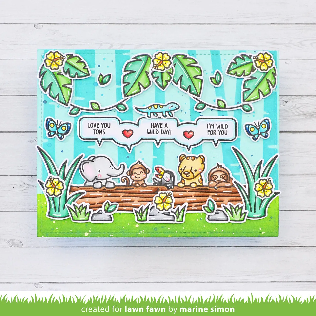 Lawn Fawn Simply Celebrate More Critters Stempel
