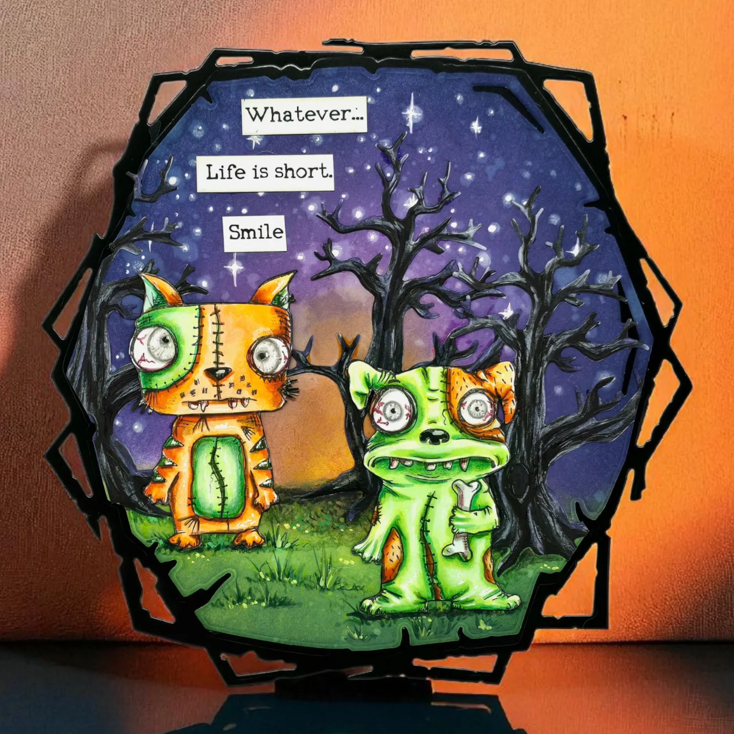 AALL and Create #65 Frightful Fun Stanzschablonen 7-teilig