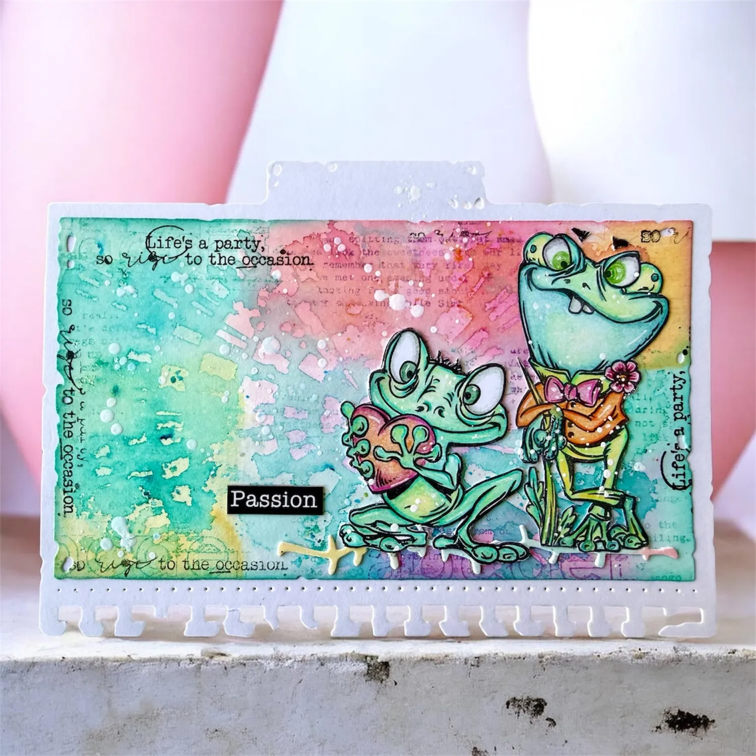 AALL and Create TP-1406 Frosch Stempelset A6 7 Motive