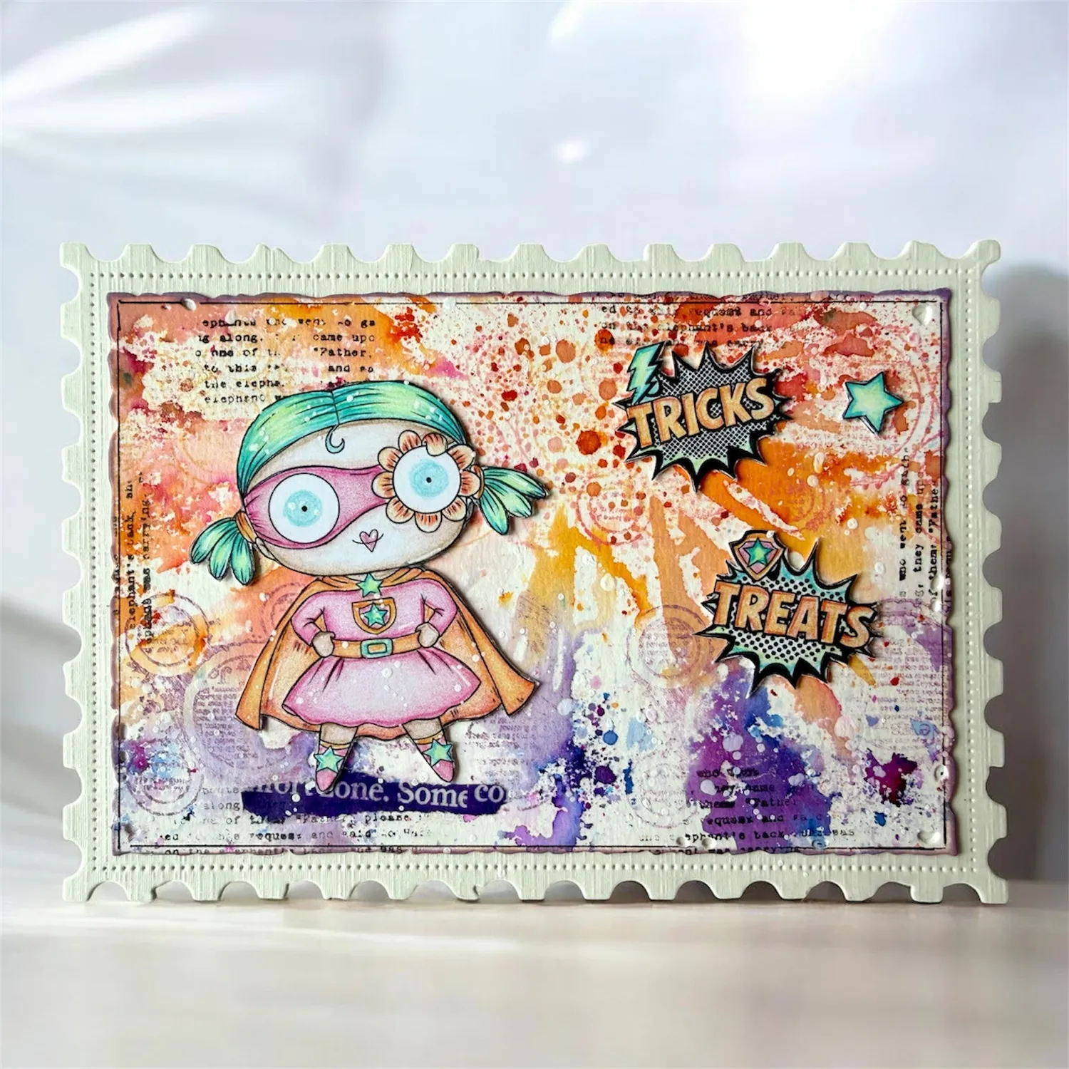 AALL and Create TP-1427 Midnight Hero Stempelset A7 klar
