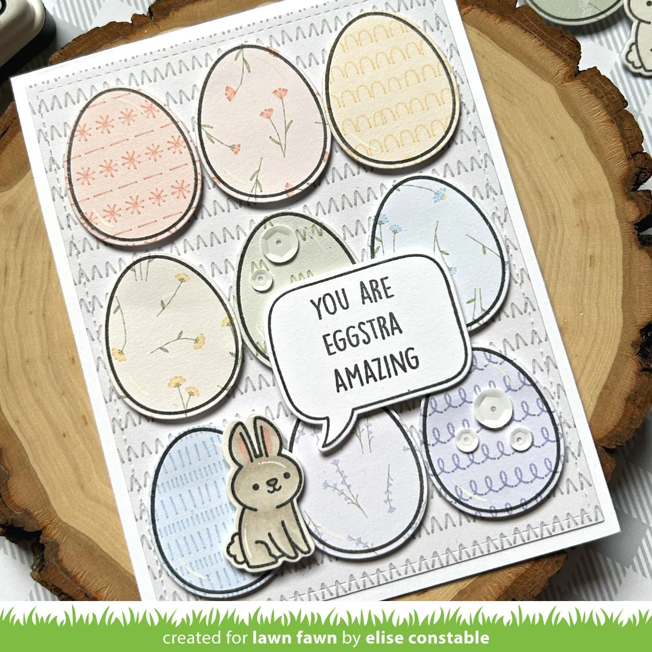 Lawn Fawn Eggstraordinary Easter Stempelset Add-On