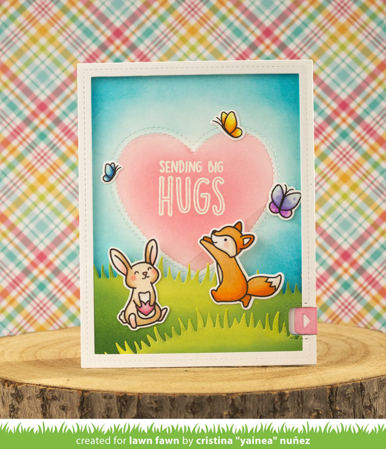 Lawn Fawn Better Days Stempelset Hase Genesung