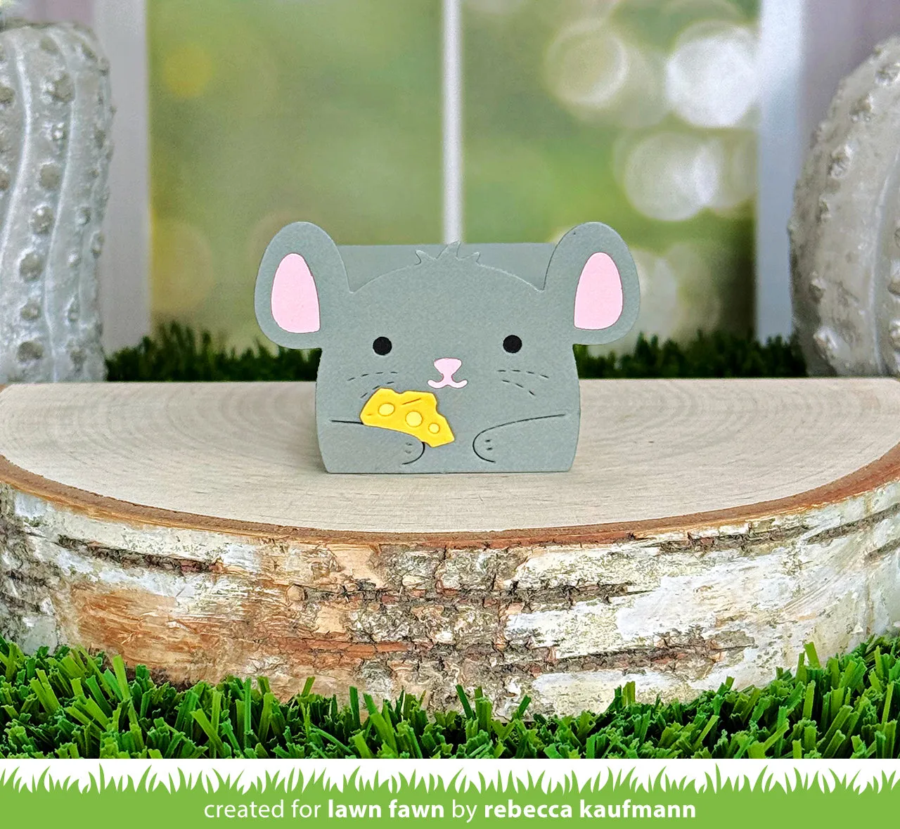 Lawn Fawn Tiny Gift Box Mouse Add-on Stanzschablone LF3809 13-tlg