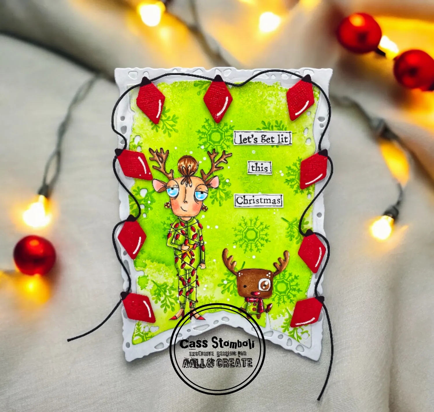 AALL and Create Cozy Winter Tales Ephemera Set Weihnachten