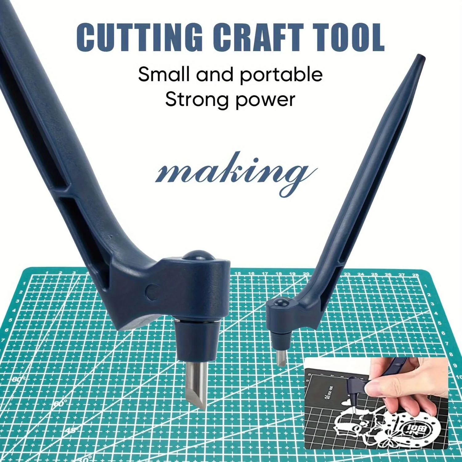 Ieebee Craft Paper Cutting Knife Bastelmesser Schwarz