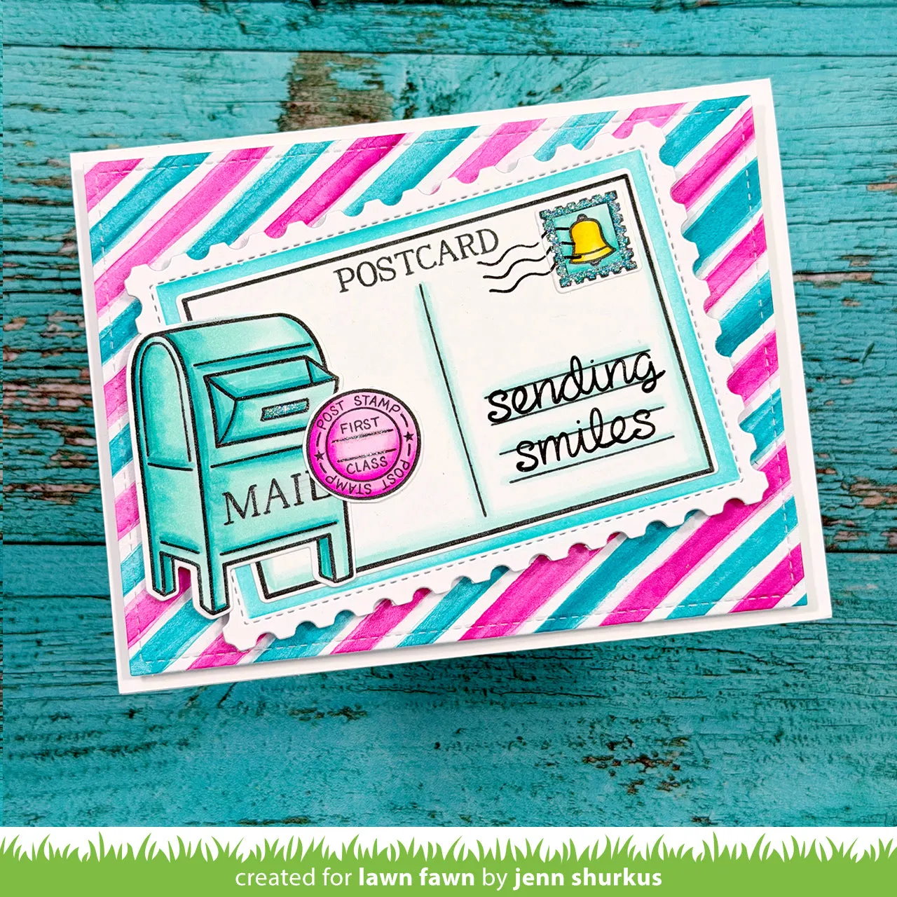 Lawn Fawn You’ve Got Mail Stempelset Post 10-teilig