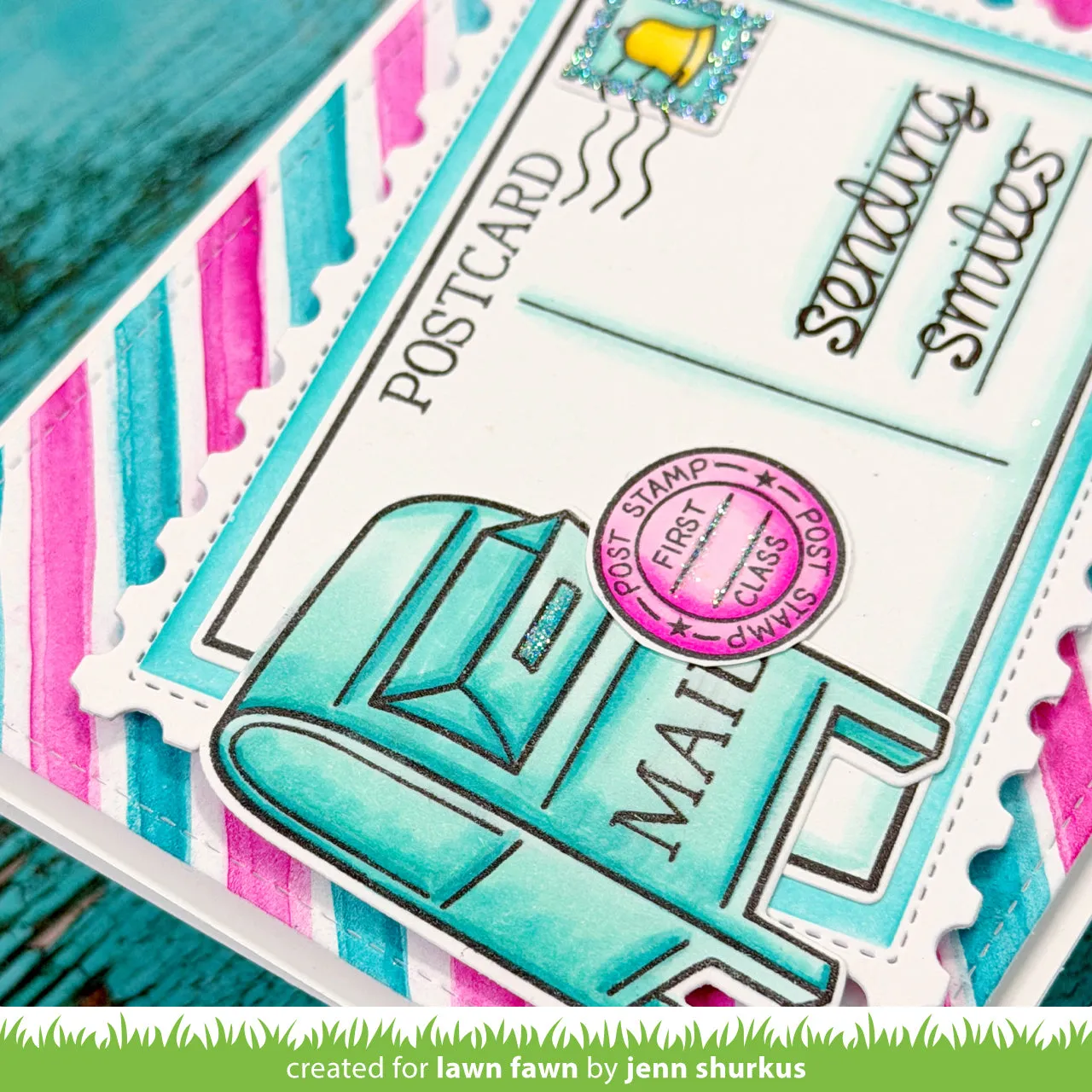 Lawn Fawn You’ve Got Mail Stempelset Post 10-teilig
