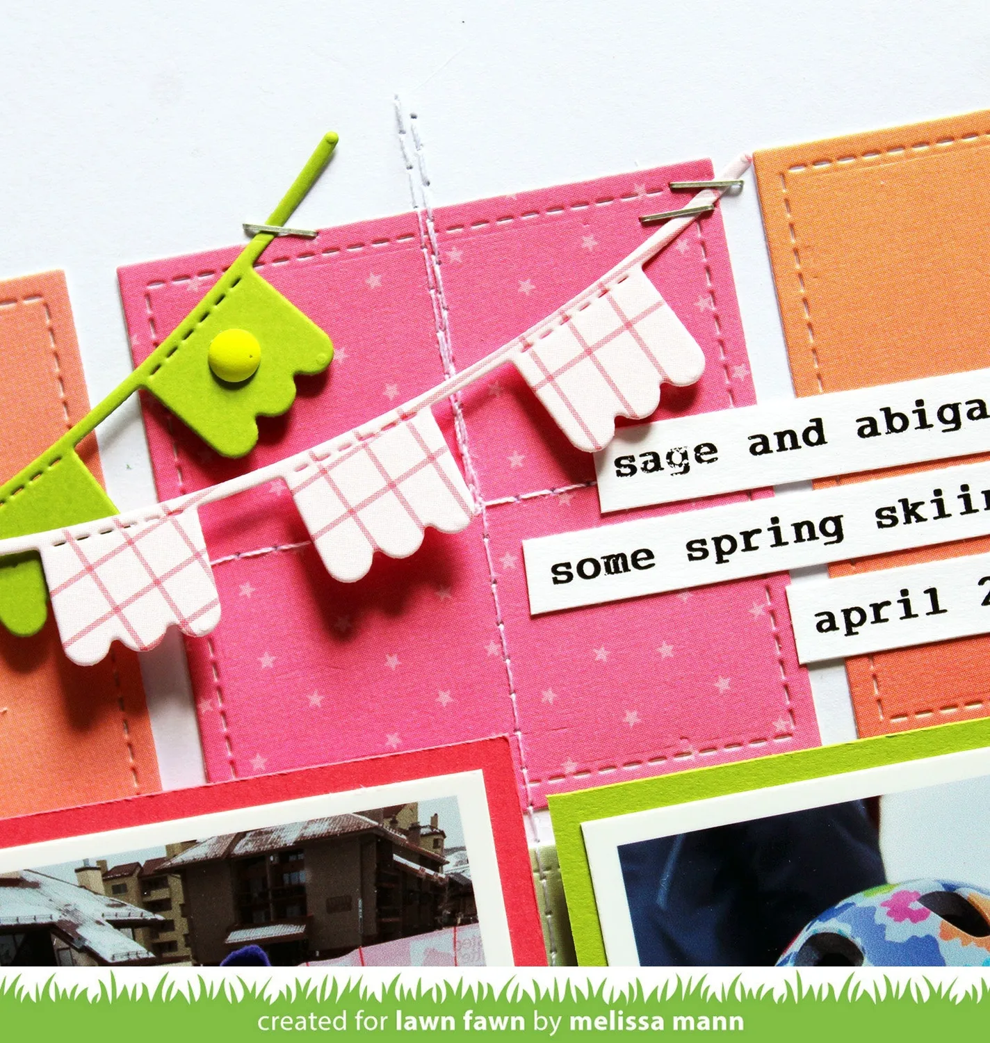 Lawn Fawn Gleeful Gradients LF3763 Papier 12x12 12 Blatt