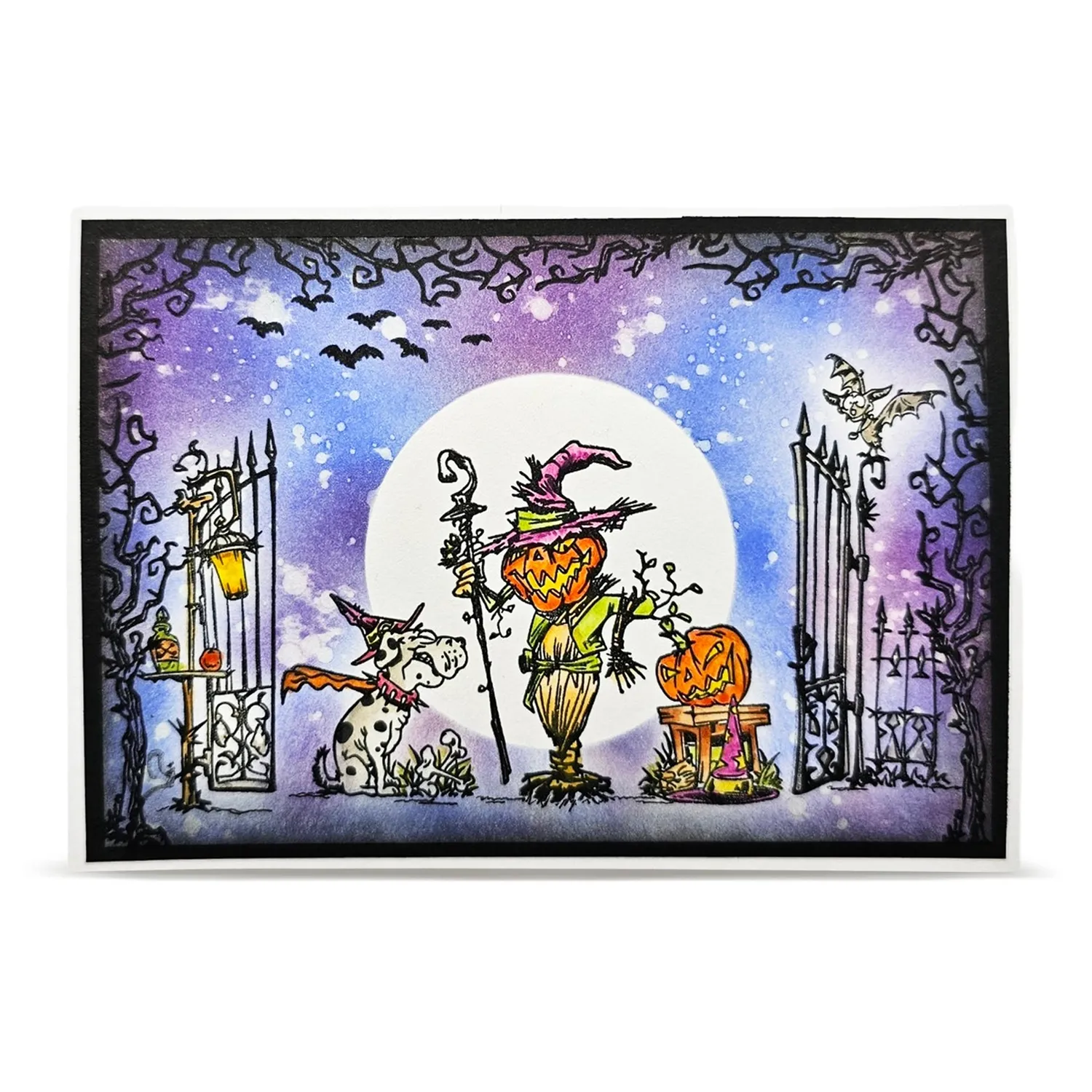 AALL and Create TP-1507 Scarecrow Hollow Stempel A6 Halloween