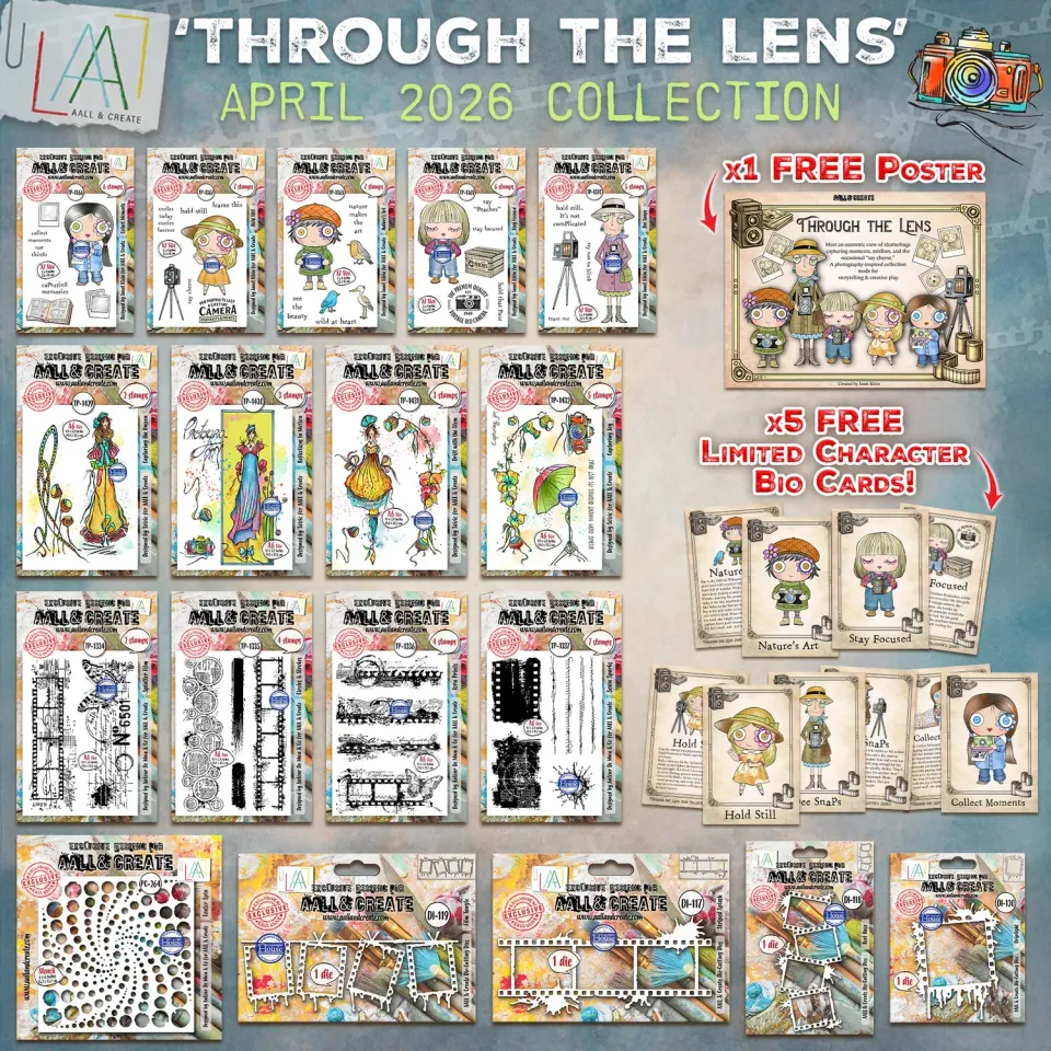 AALL and Create April 2026 Complete Collection Stempelset Big