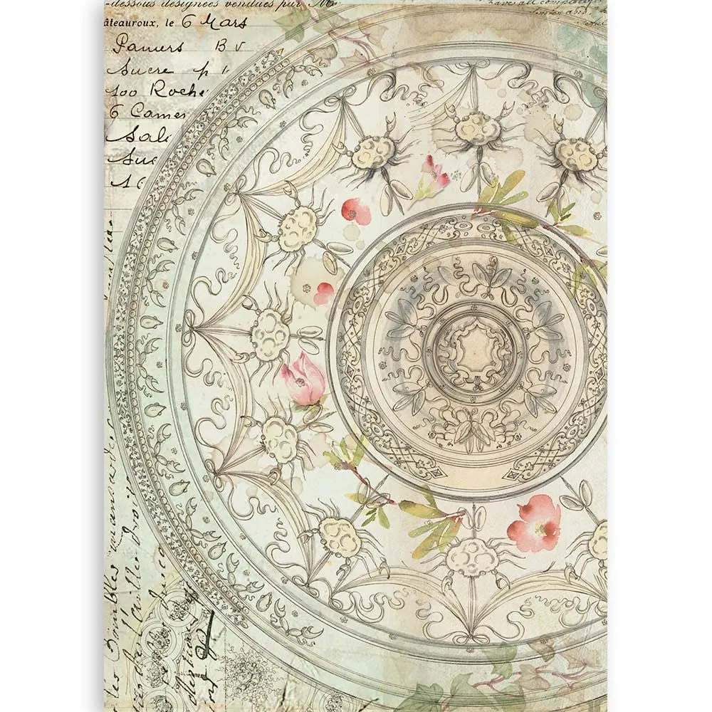 Stamperia Casa Granada Clear Prints A4 Acetatfolie 6 Blatt