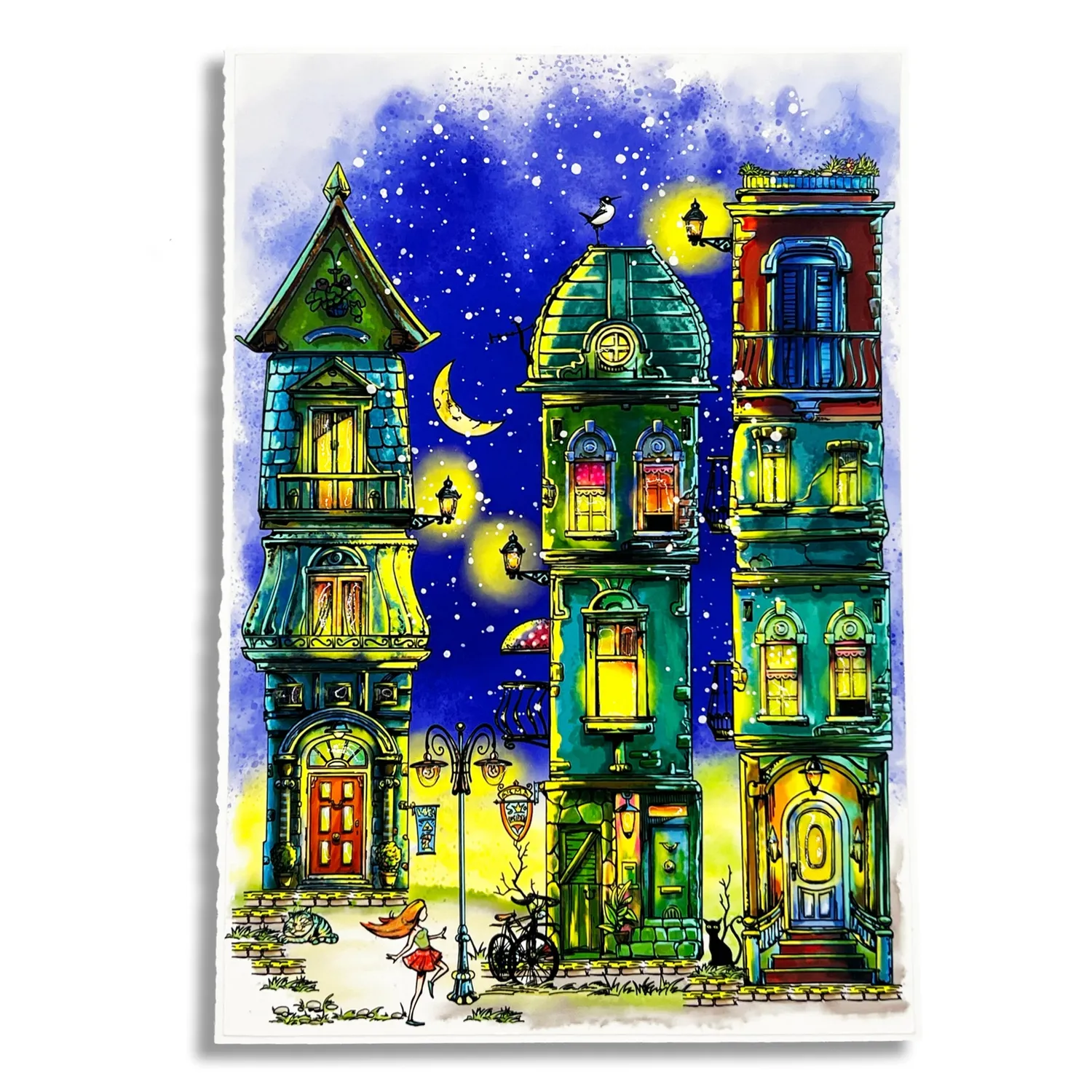 AALL and Create A5 TP-1232 Gang Avenue Stempelset 23 Stempel klar