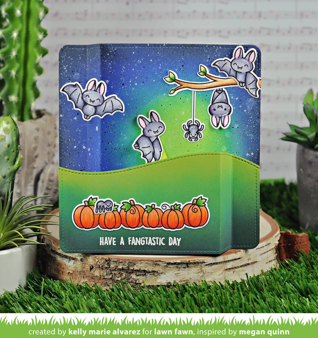 Lawn Fawn Peekaboo Pop-Up Stanzschablone Interaktiv