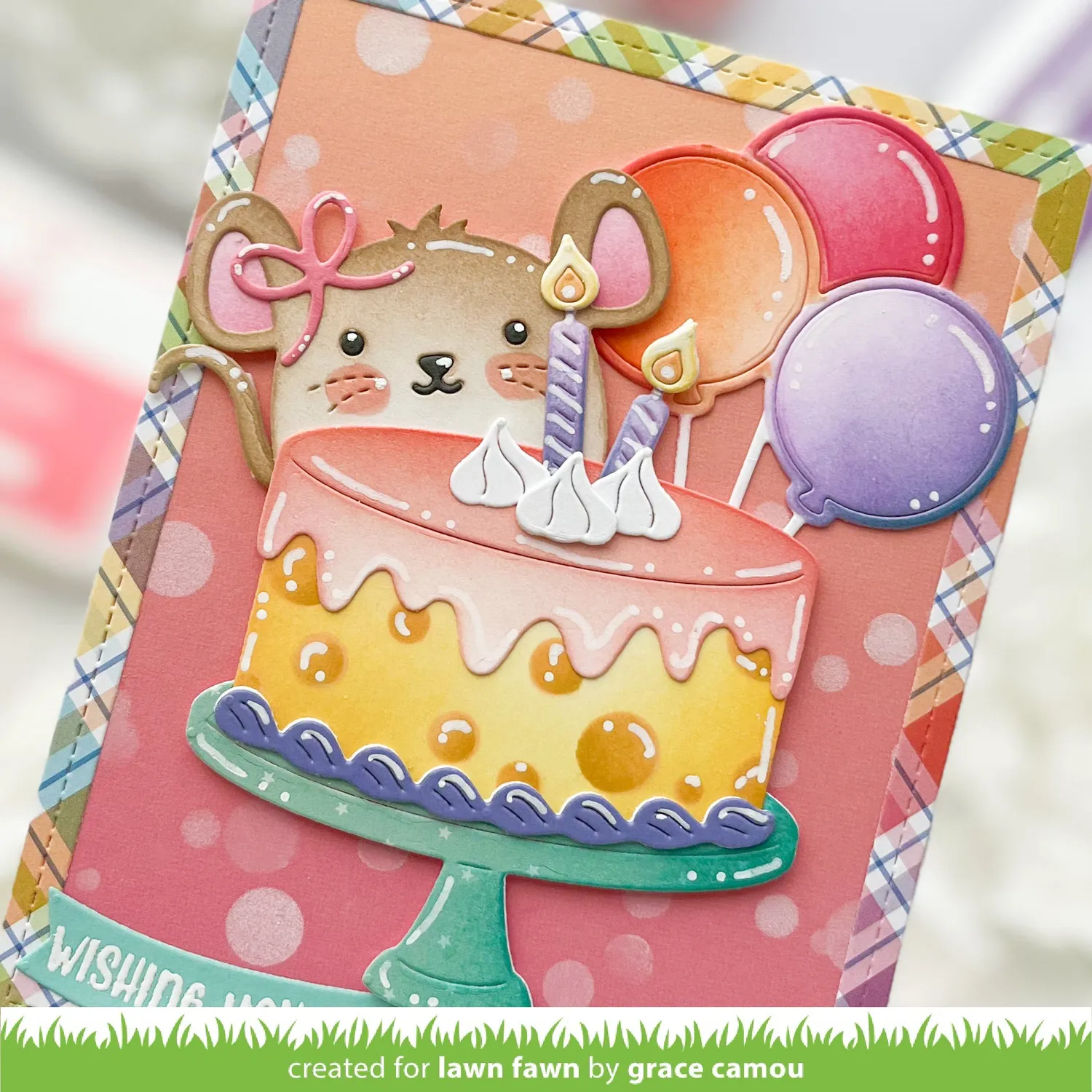 Lawn Fawn Balloon Bunch Stanzen Luftballons