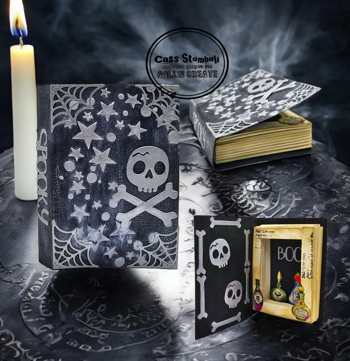 AALL and Create DI-64 Haunted Harvest Stanzformen 9-teilig Halloween