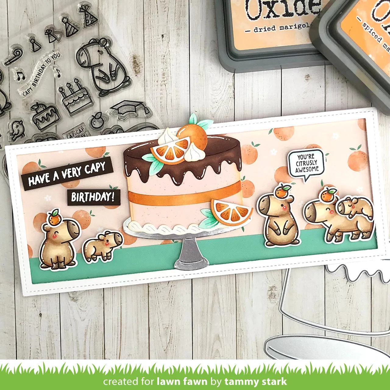 Lawn Fawn Build-a-Cake Lawn Cuts Stanzschablonen 15-teilig