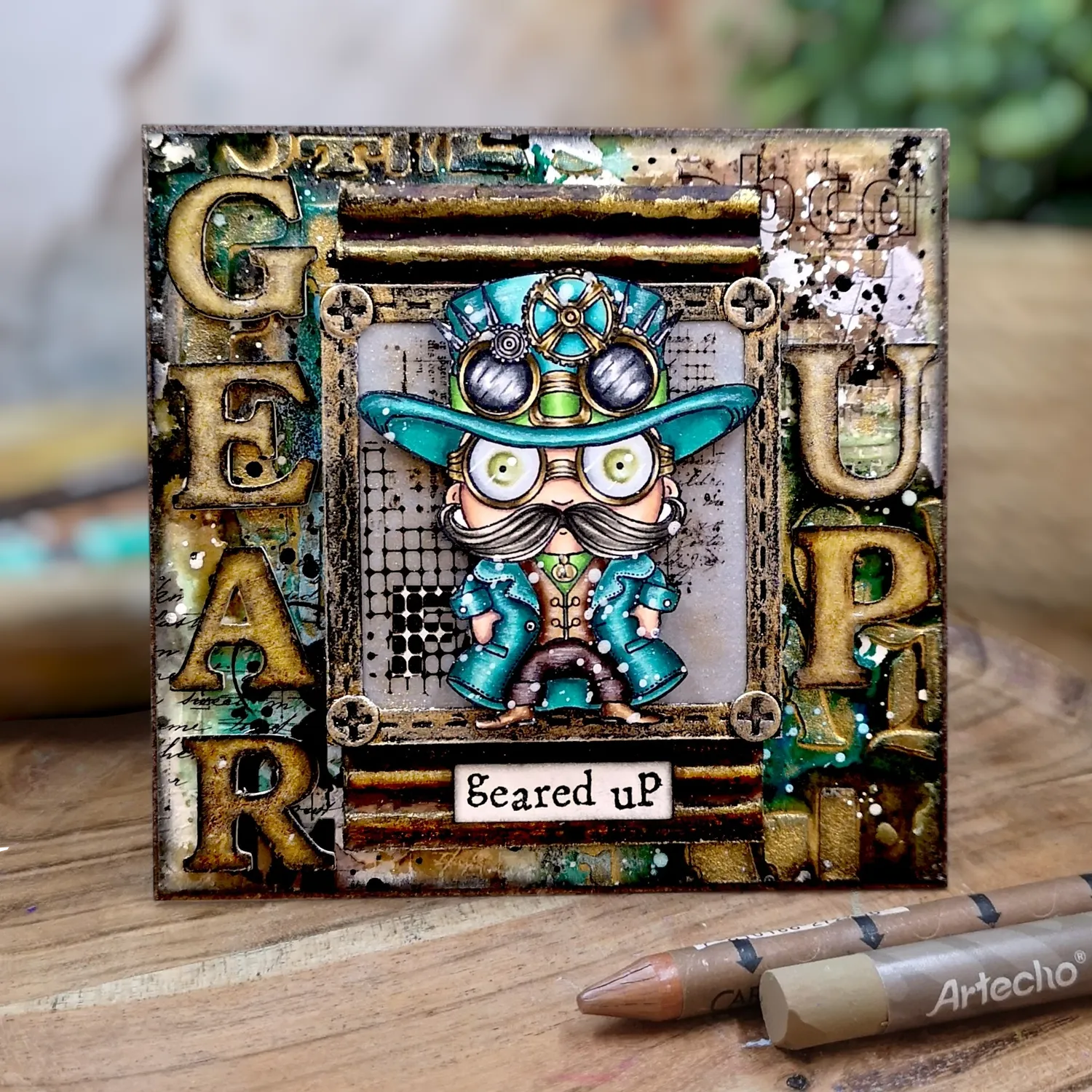 AALL and Create TP-1374 Time Tinker Stempel A7 7-teilig Uhr