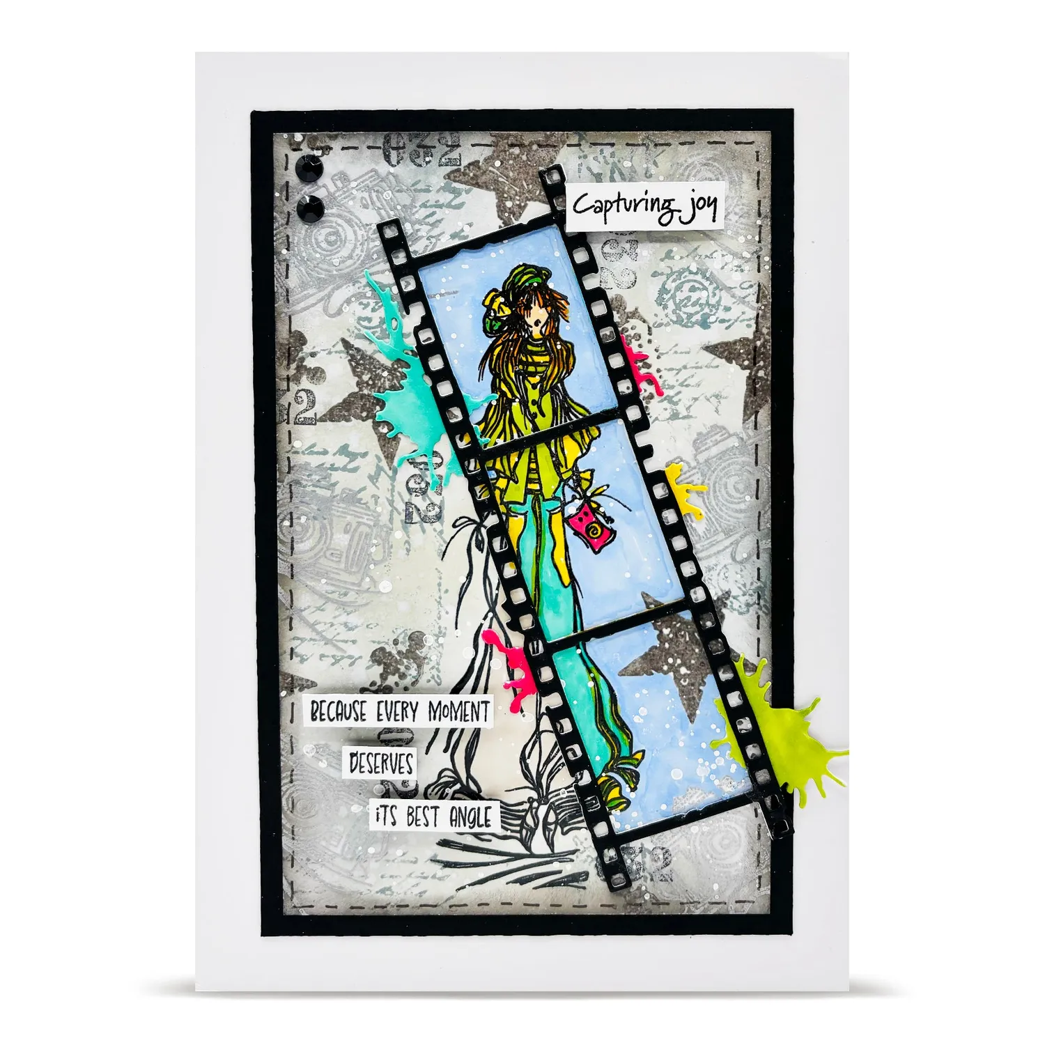 AALL and Create TP-1432 Capturing Joy Stempelset A6 Photopolymer