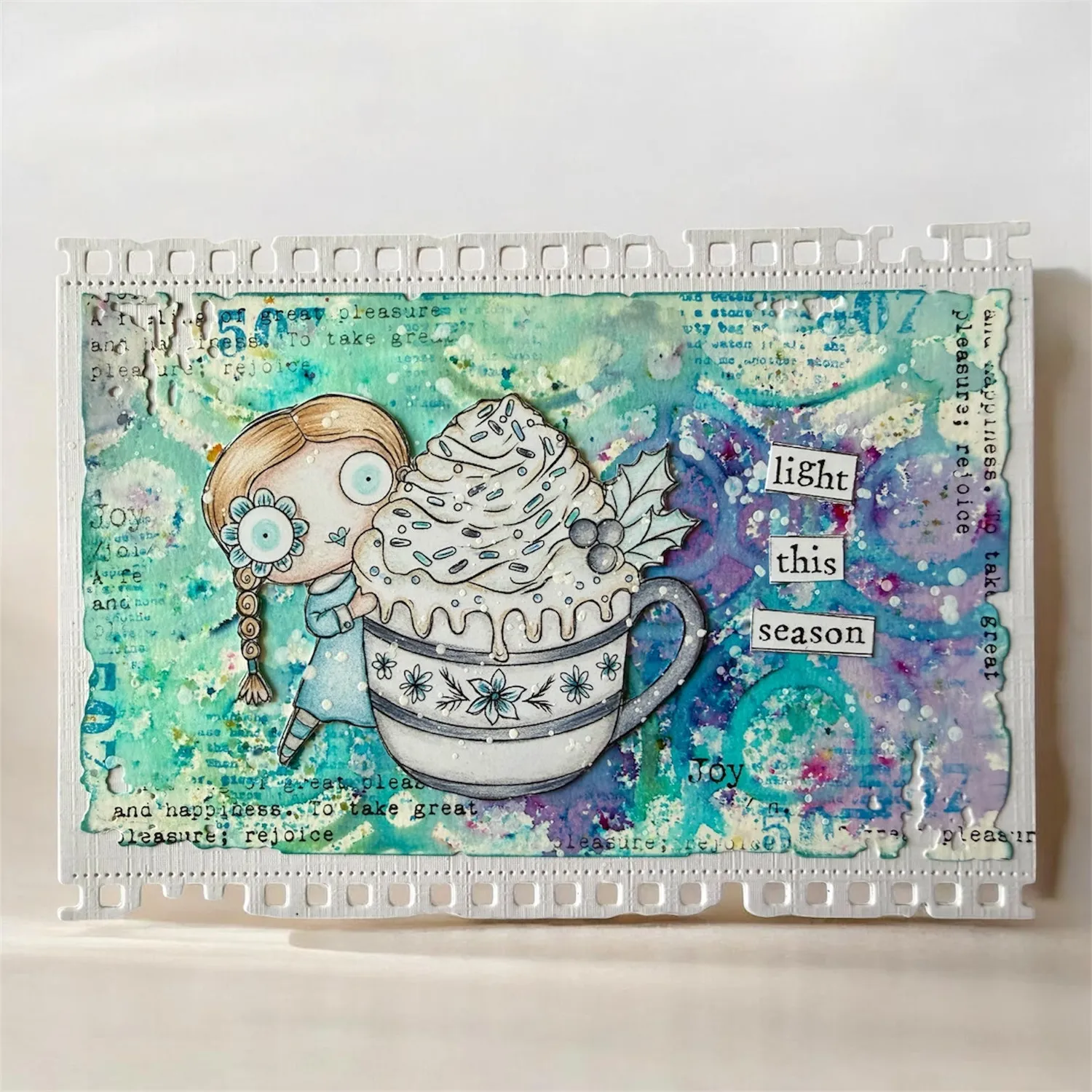 AALL and Create TP-1388 Hug In A Mug Stempelset A7 Weihnachten