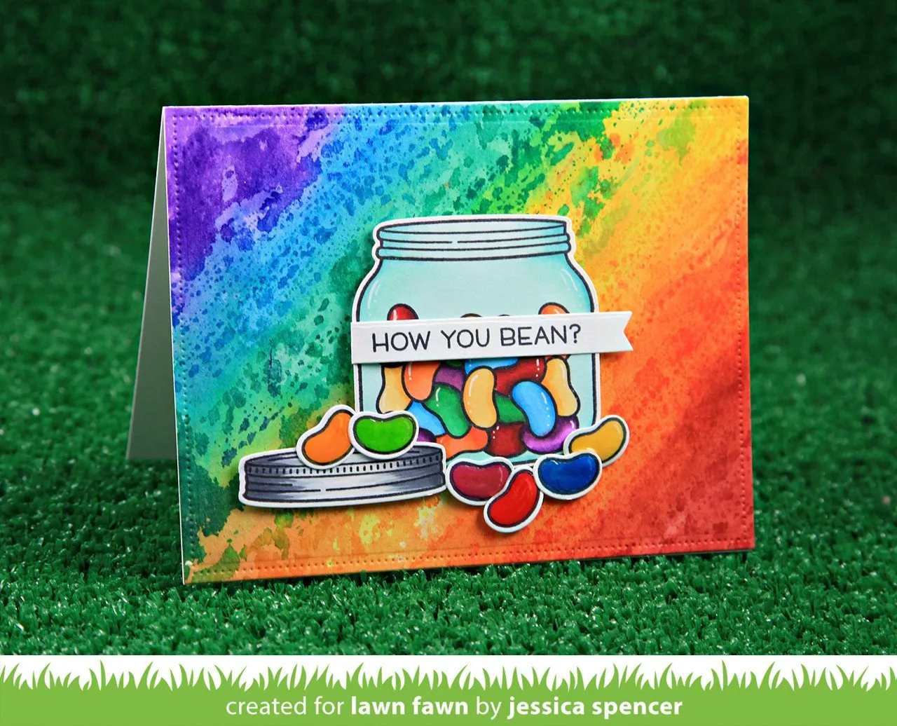 Lawn Fawn How You Bean? Stempelset Glas Ostern