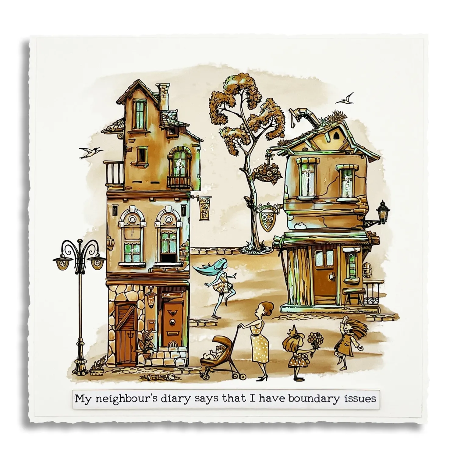 AALL and Create A5 TP-1232 Gang Avenue Stempelset 23 Stempel klar