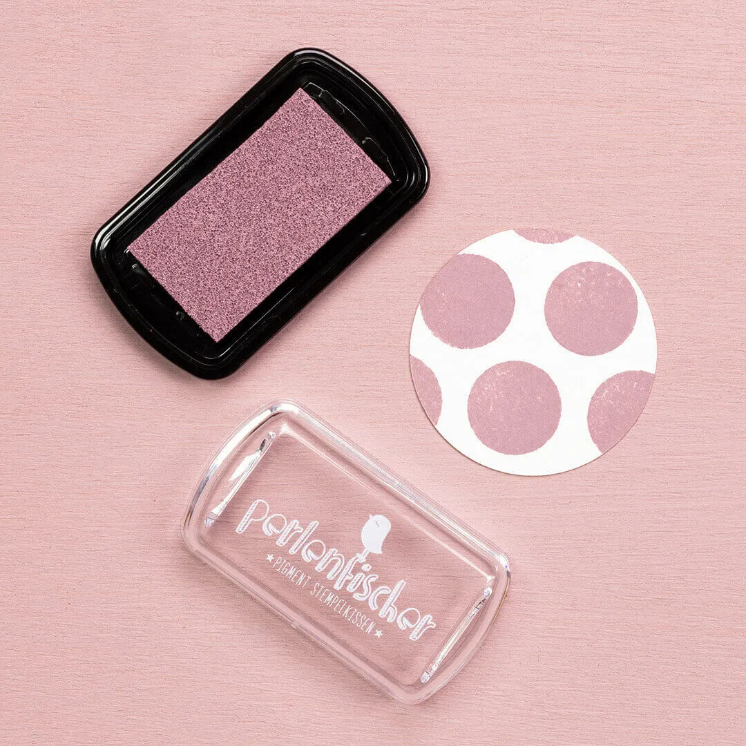 Perlenfischer Samt Mini Stempelkissen Pigment