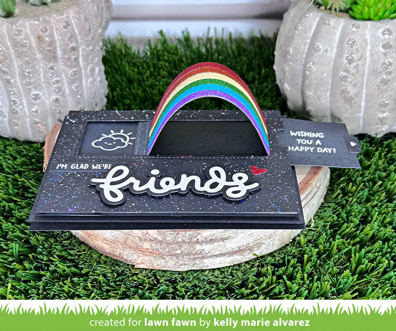 Lawn Fawn Over the Rainbow Lawn Cuts Interaktiv