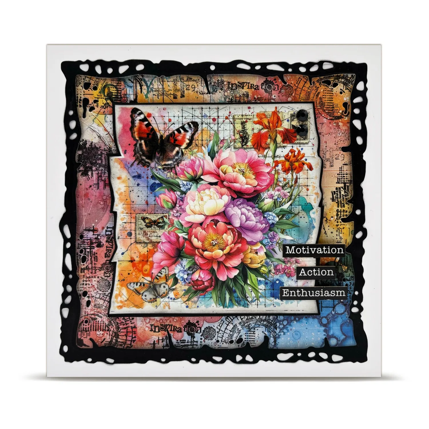 AALL and Create MT-143 Petals Kiss Washi Tape 25mmx10m