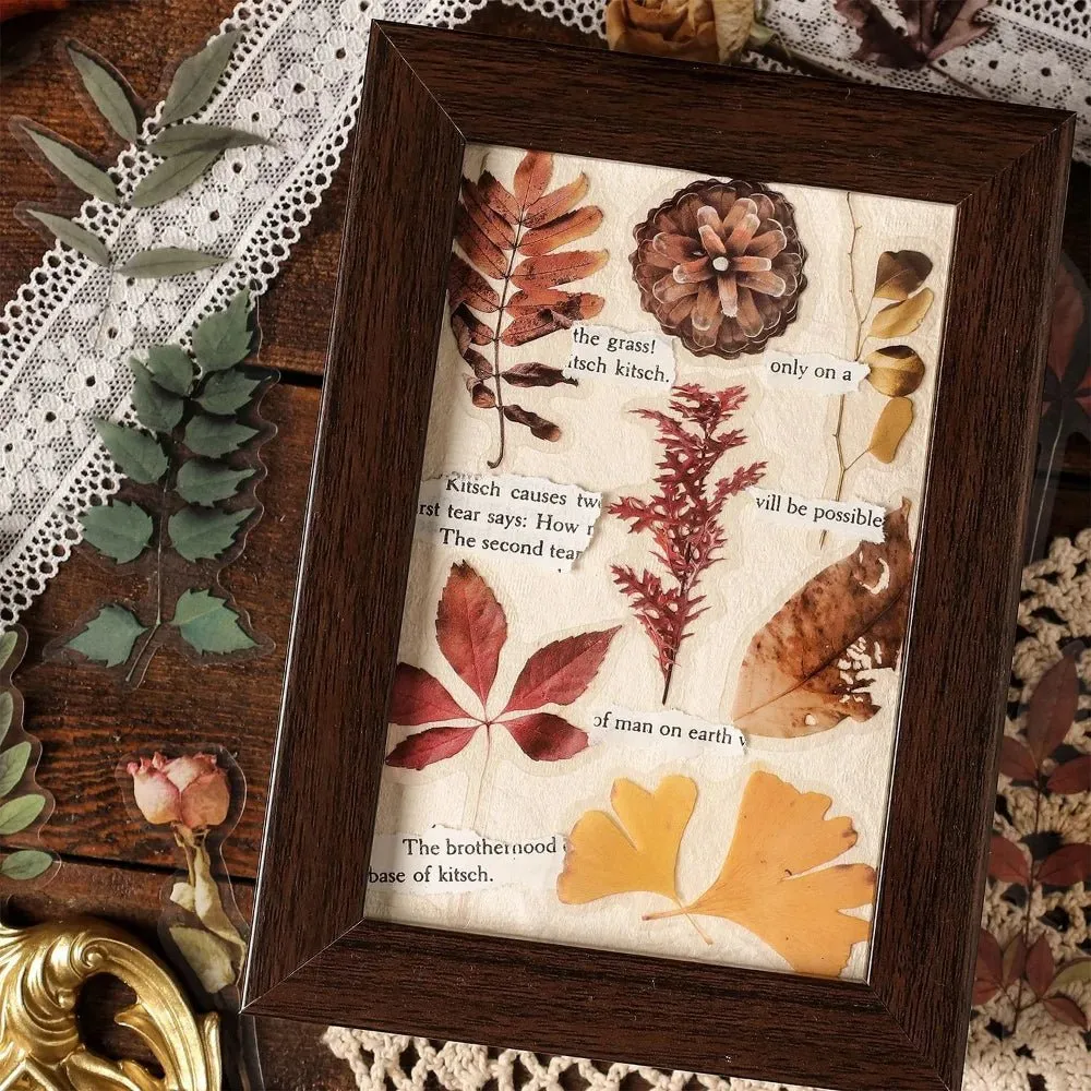 Ieebee Plant Collection PET-Sticker 40 Stück Wilted Rose