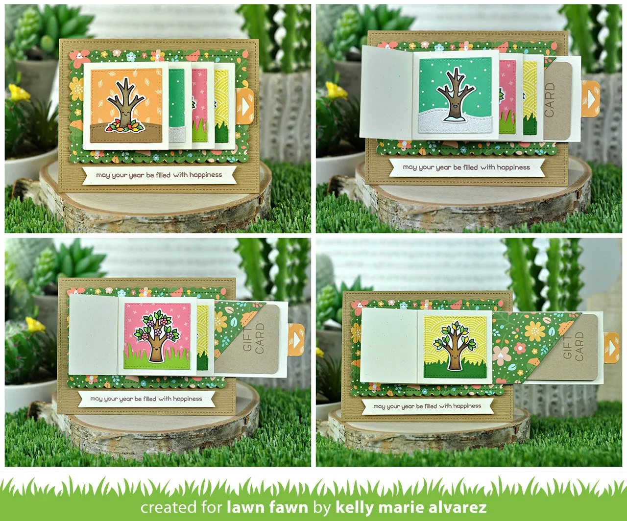 Lawn Fawn Flippin' Awesome Lawn Cuts Stanzen interaktiv
