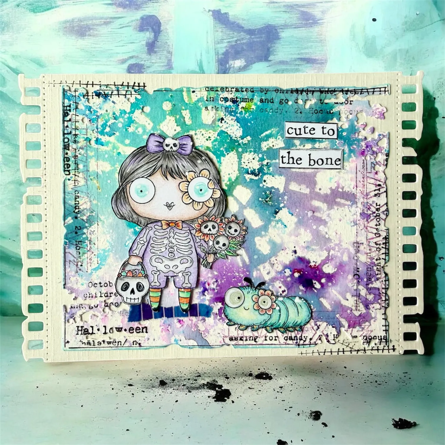 AALL and Create TP-1418 Cute To The Bone Stempelset A7