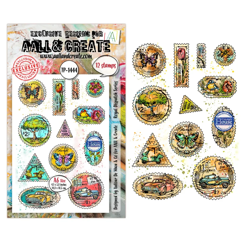 AALL and Create TP-1444 Royal Dispatch Series Stempel A6 vintage