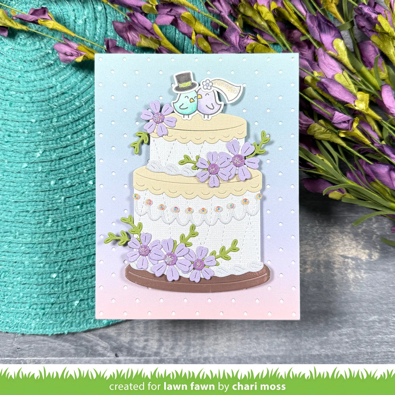 Lawn Fawn Build-a-Cake Lawn Cuts Stanzschablonen 15-teilig