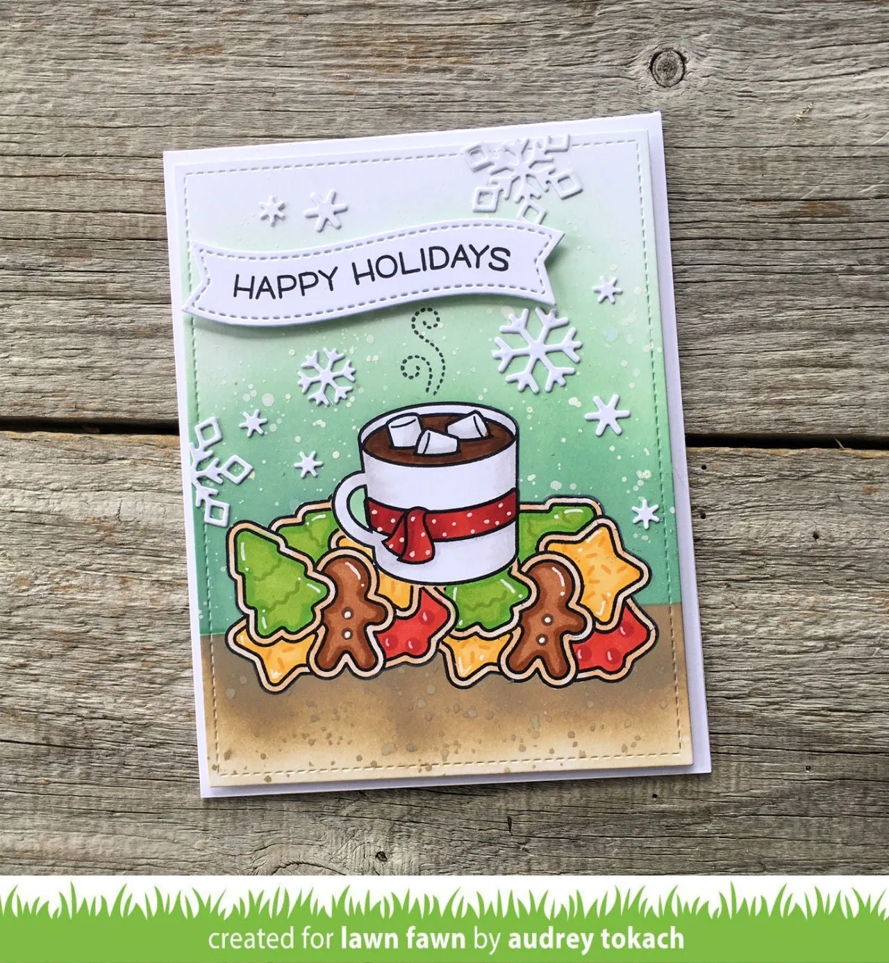 Lawn Fawn How You Bean Christmas Cookie Stempelset