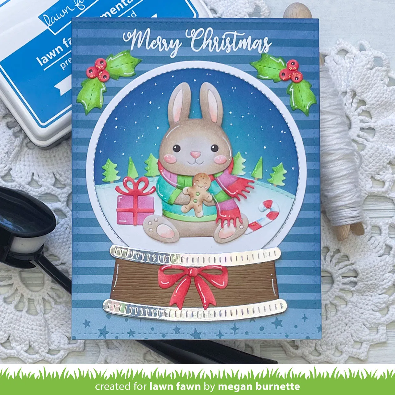 Lawn Fawn Build-A-Critter Christmas Stanzen 14-teilig