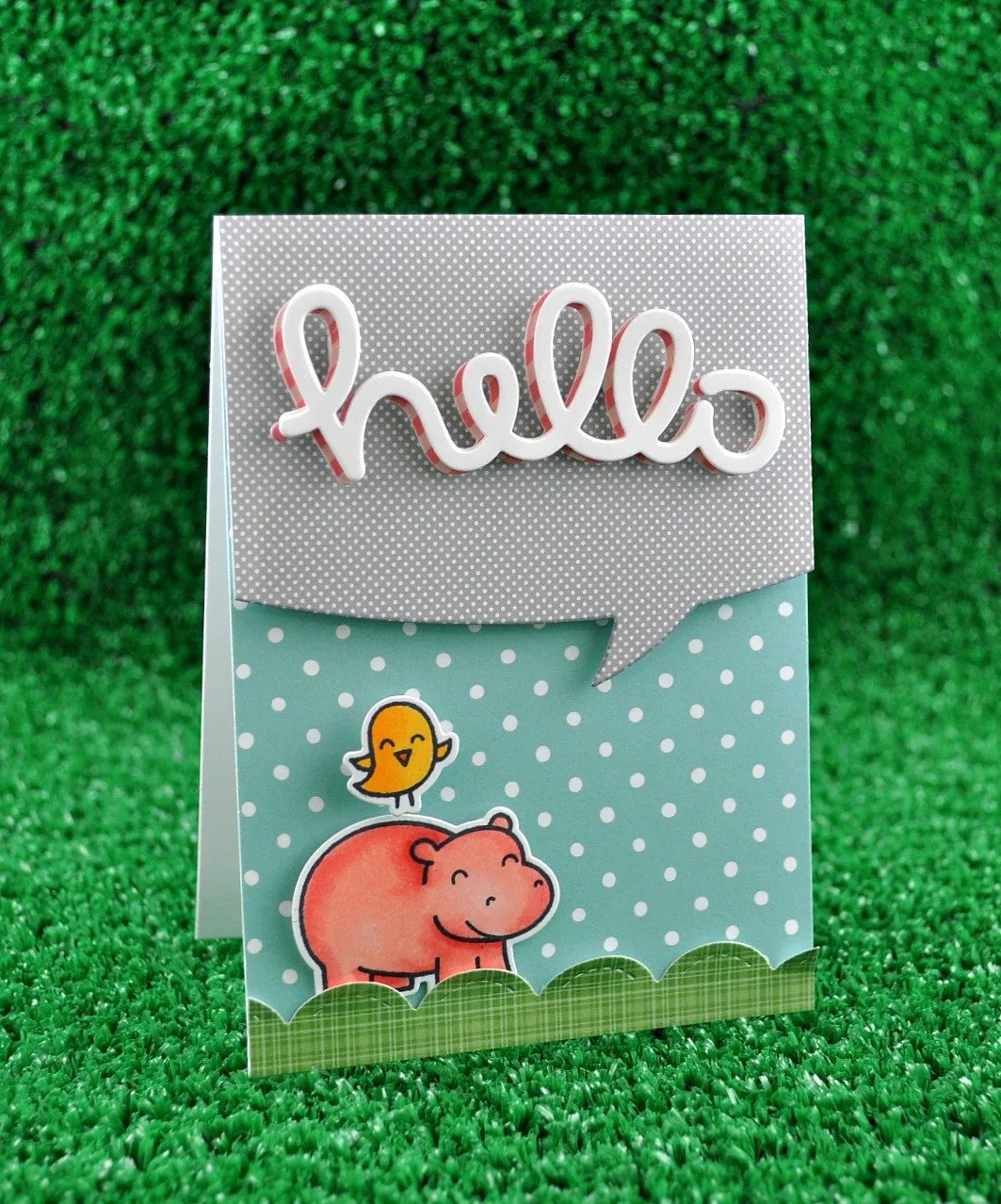 Lawn Fawn Speech Bubble Border Stanzen Sprechblasenrand