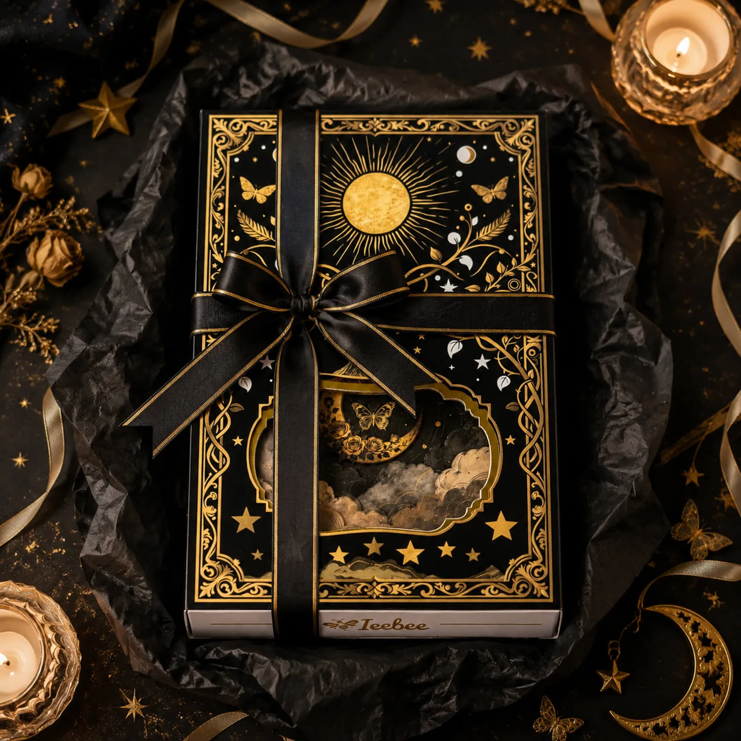 Ieebee Mystic Astro Enchantment Journal schwarz