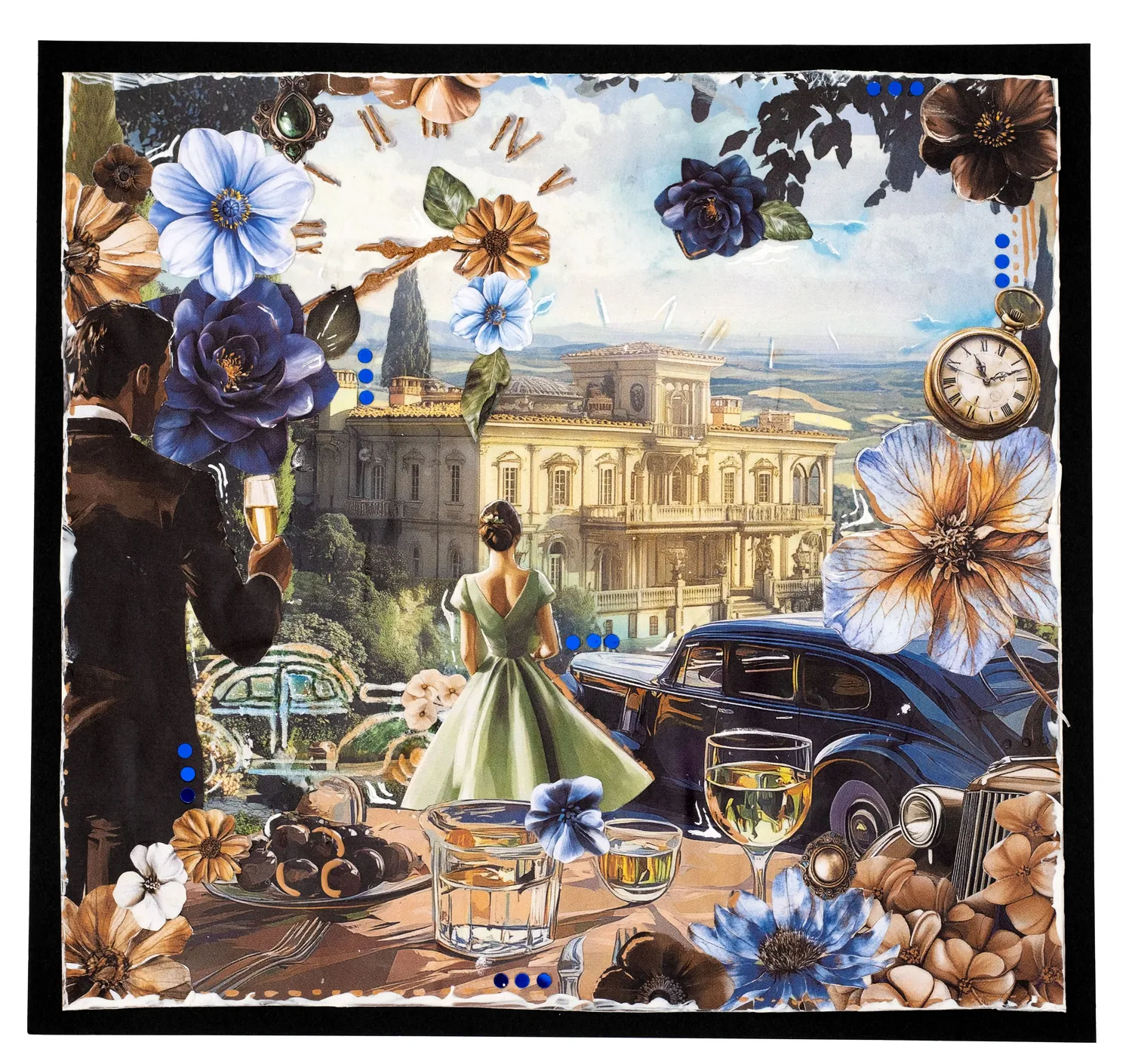 Studio Light Essentials Oldtimer Chique Collagepapier 24 Blatt Vintage