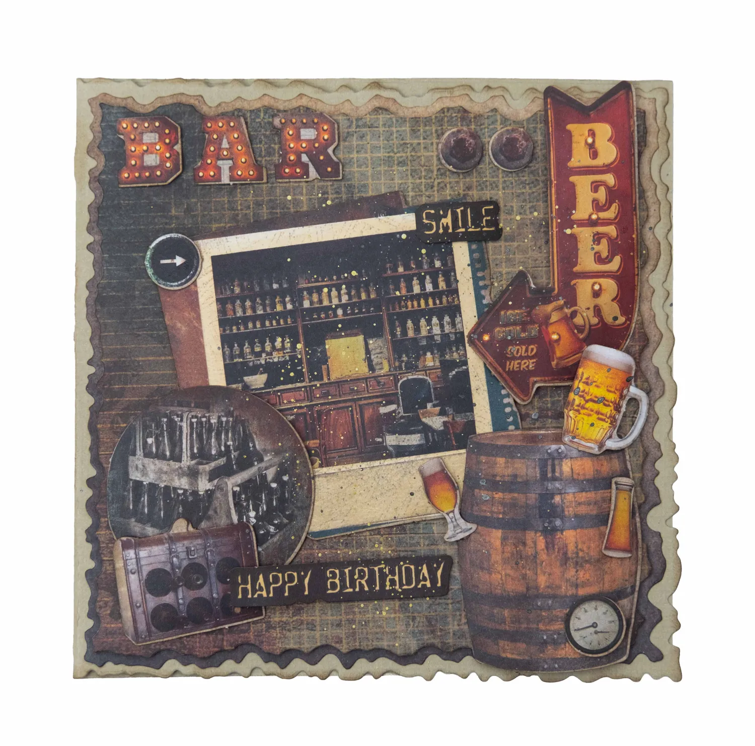 Studio Light Gearhead's Workshop Die-Cut Papier 20 Blatt
