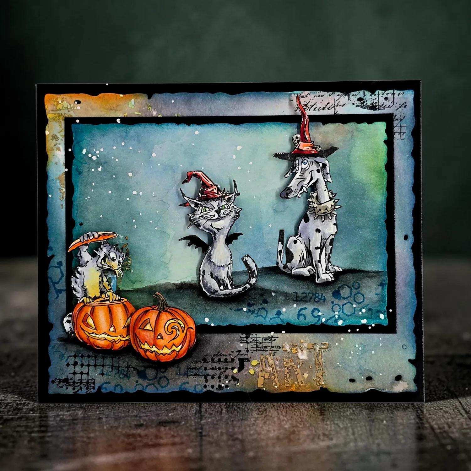 AALL and Create TP-1506 Boo Crew Stempelset A6 Halloween