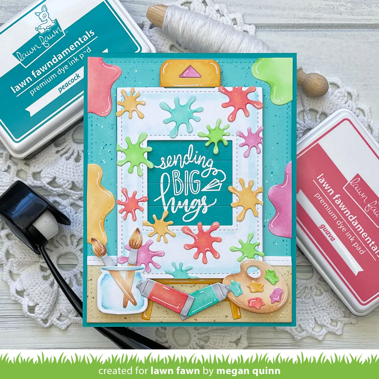 Lawn Fawn Lawn Cuts Art Supplies Stanzschablonen Set