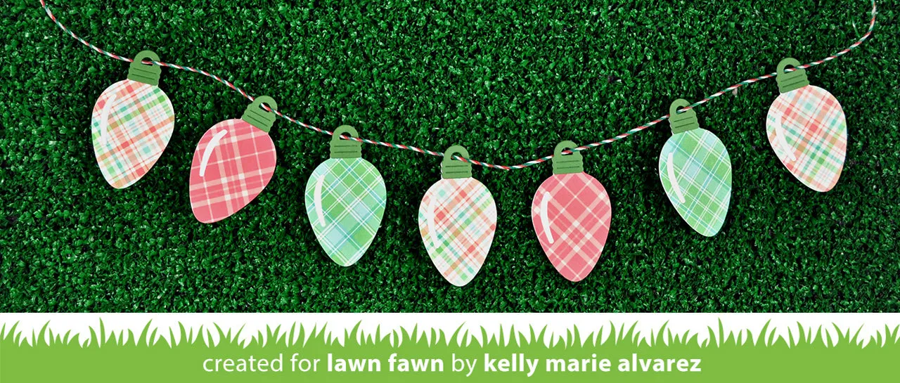 Lawn Fawn String of Lights Stanzen Lichterkette