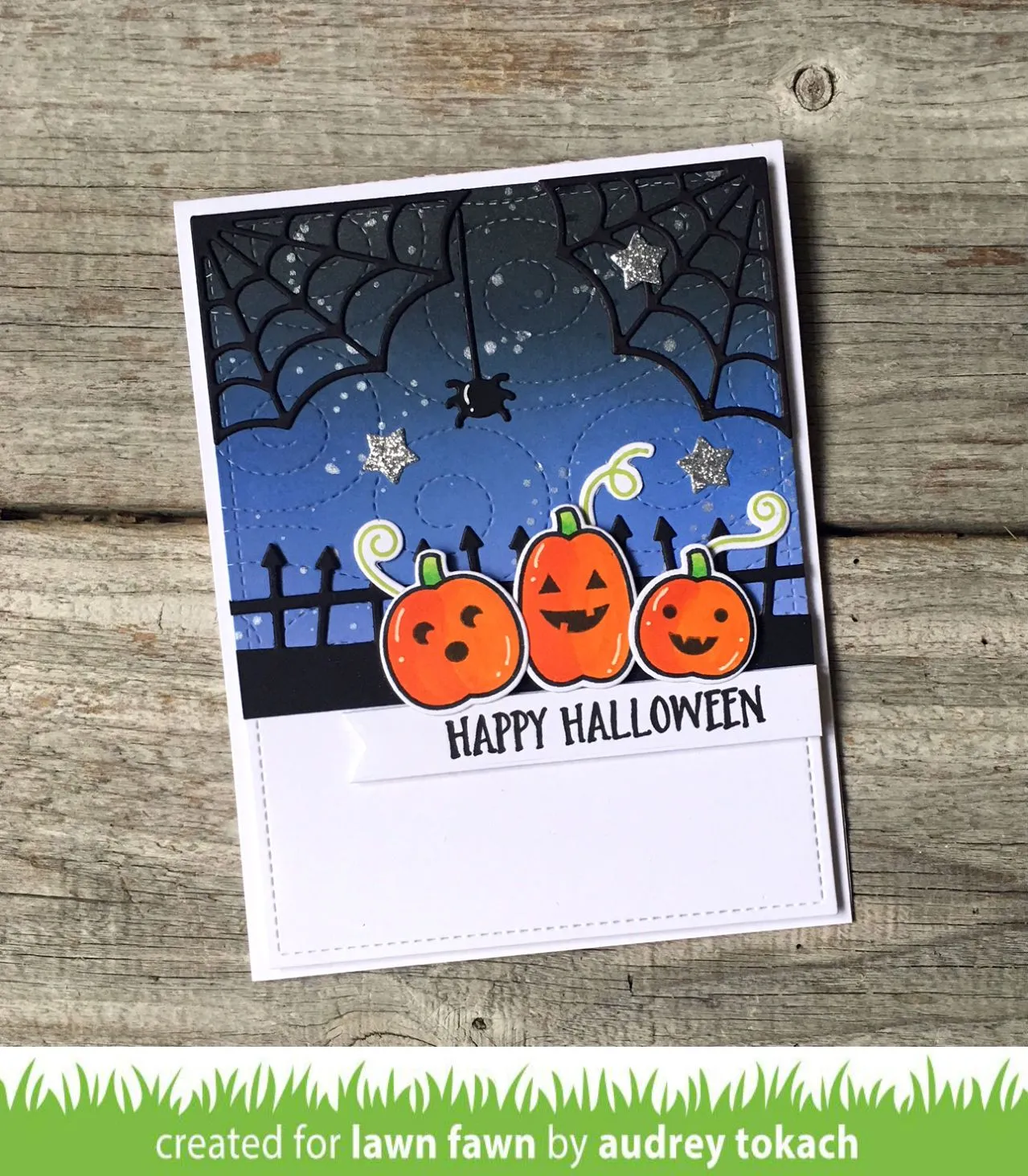 Lawn Fawn Pick of the Patch Stempel Halloween Kürbis