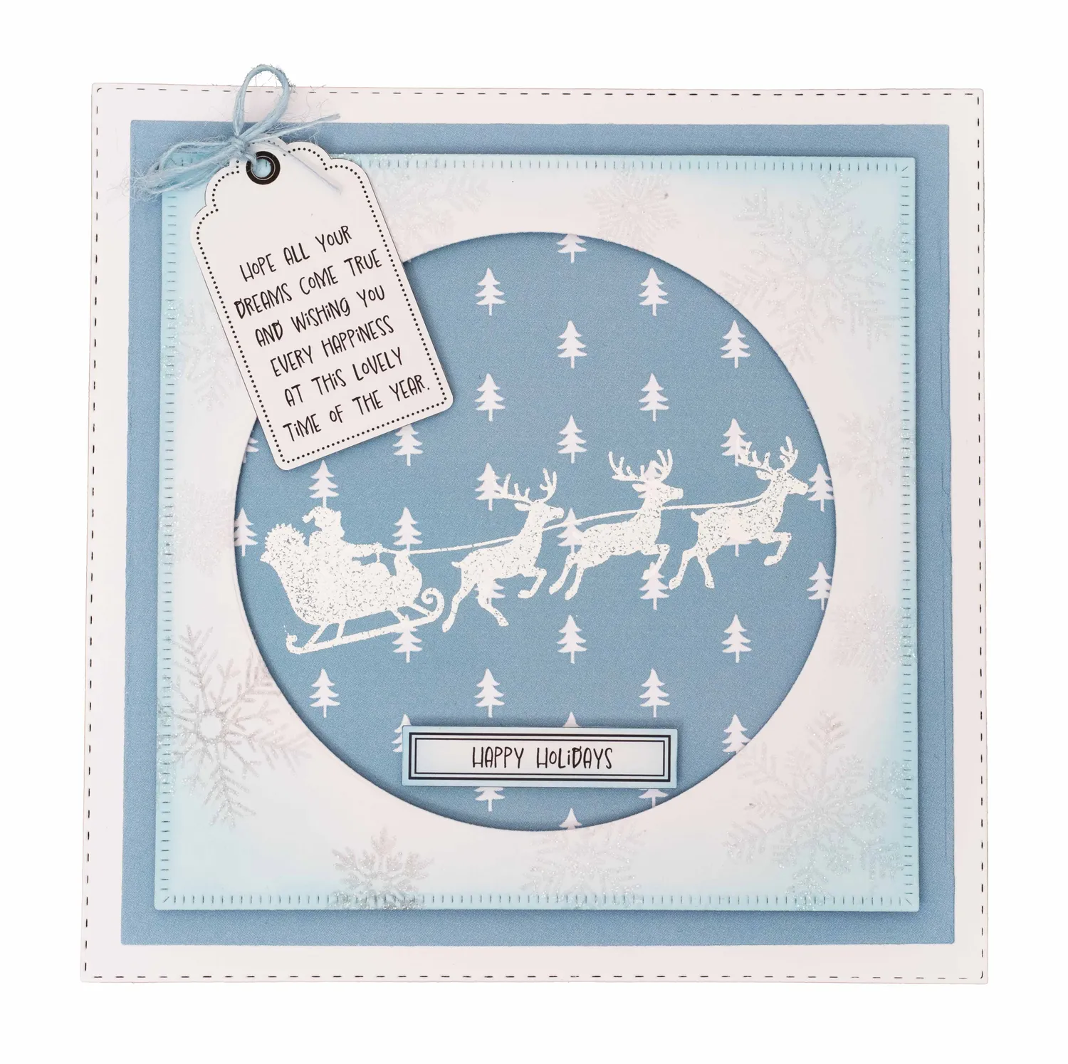 StudioLight Essentials Santa & Rendeer Clear Stempel Weihnachten