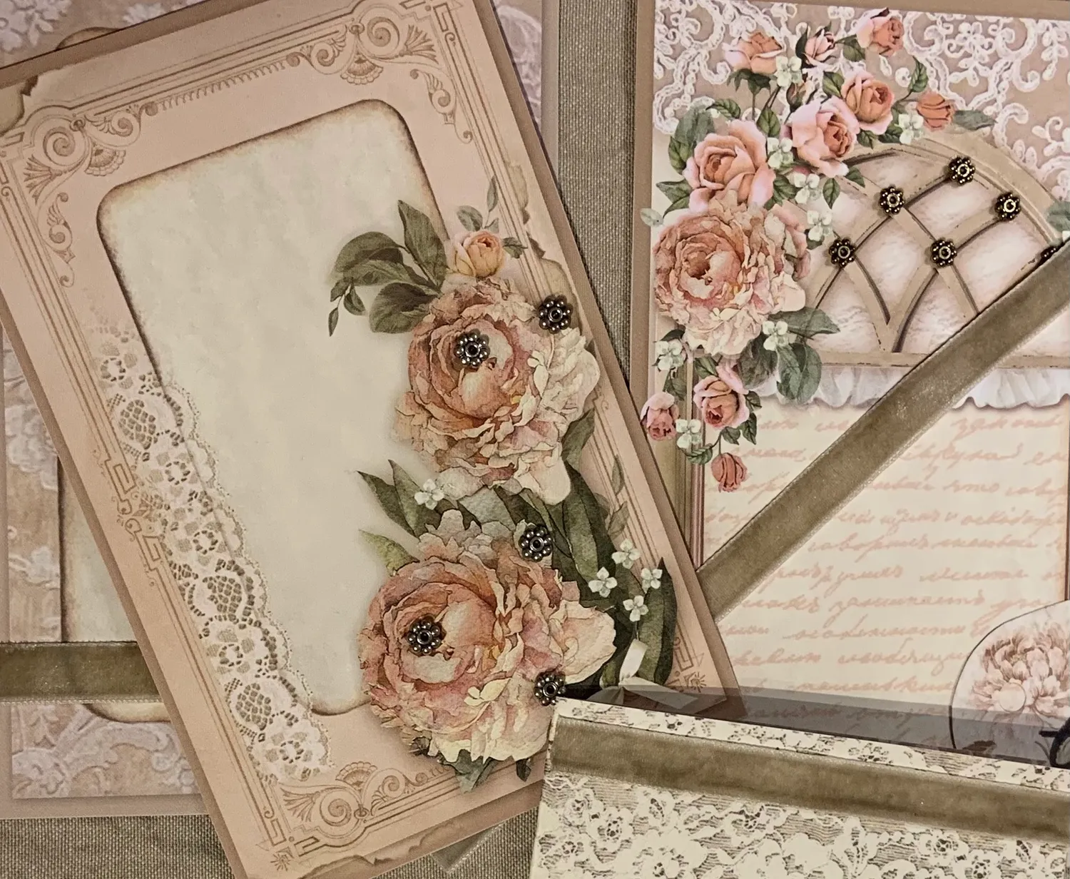 Stamperia Ceremony Scrapbook Papier Block 30,5x30,5cm beidseitig