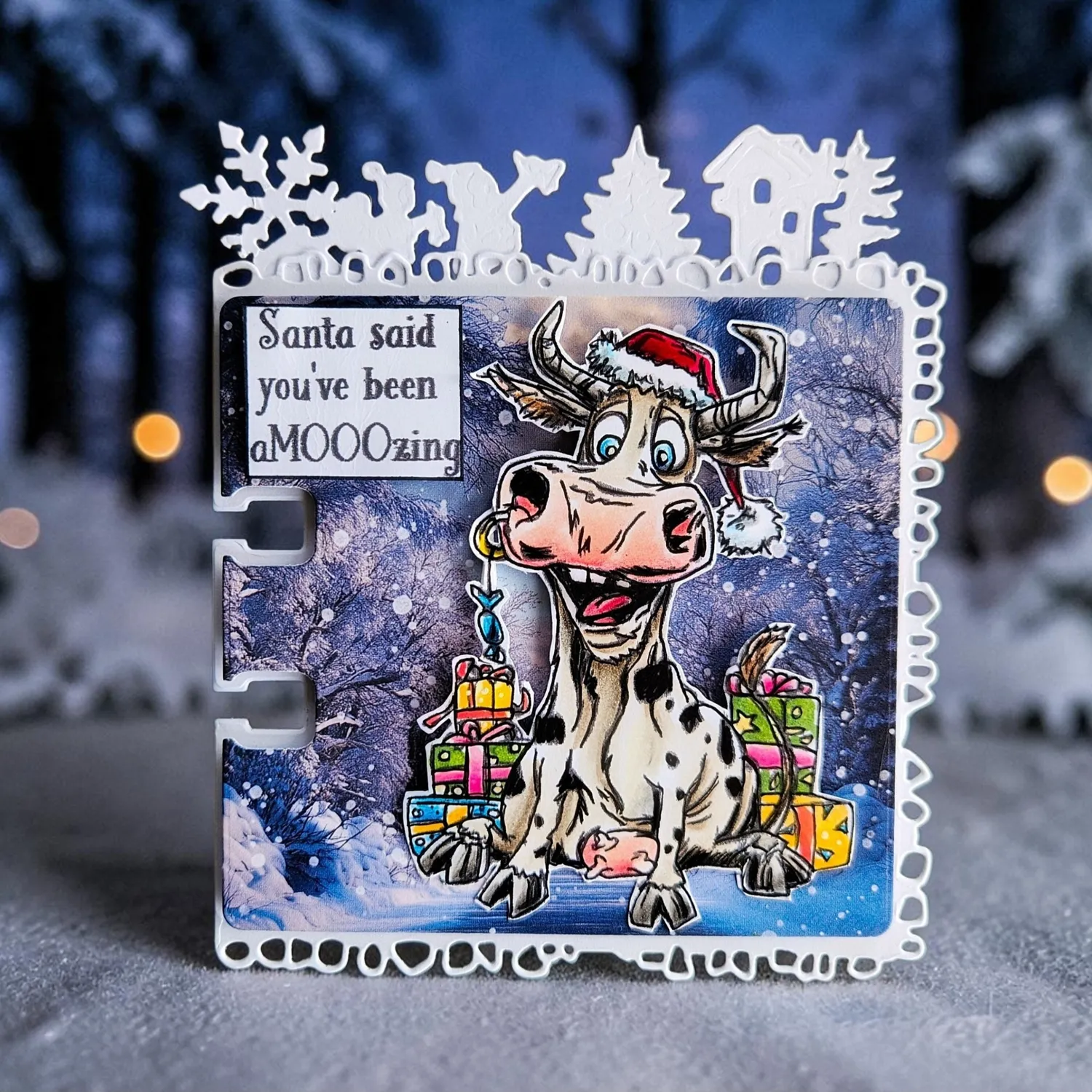 AALL and Create TP-1496 A6 Stempelset Moo-ry Christmas